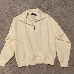 New with tags Ralph Lauren quarter zip
